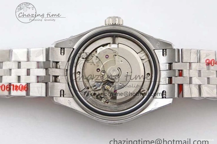SS on Silver Steel Lady Bracelet 1:1 904L 28 TWF Best Dial DateJust President Edition NH05 0426